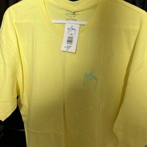 Guy Harvey Yellow Graphic Tee